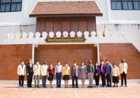 การประชุมเพื่อติดตามการดำเนินงาน ด้านการอนุรักษ์สิ่งแวดล้อมธรรมชาติและศิลปกรรมท้องถิ่น ของหน่วยอนุรักษ์สิ่งแวดล้อมธรรมชาติและศิลปกรรมท้องถิ่นกลุ่มที่ ๘ (นครชัยบุรินทร์) ครั้งที่ ๑ /๒๕๖๖ ระหว่างวันที่ ๑๘-๑๙ ตุลาคม ๒๕๖๕ ที่ผ่านมา ณ ห้องประชุมสำนักศิลปะและวั